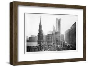 St. Paul's Chapel, 1911-Moses King-Framed Photo