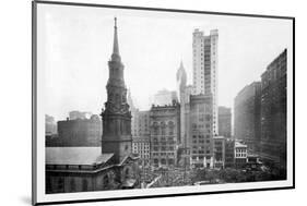 St. Paul's Chapel, 1911-Moses King-Mounted Photo