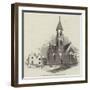 St Paul's Church, Chatham, Consecrated on Thursday-null-Framed Giclee Print