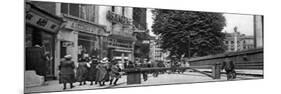 St Paul's Churchyard and a Tollgate, London, 1926-1927-Whiffin-Mounted Giclee Print