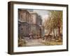 St. Paul's Churchyard-John Fulleylove-Framed Giclee Print