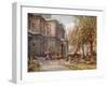 St. Paul's Churchyard-John Fulleylove-Framed Giclee Print