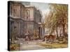 St. Paul's Churchyard-John Fulleylove-Stretched Canvas