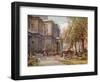 St. Paul's Churchyard-John Fulleylove-Framed Giclee Print