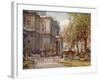 St. Paul's Churchyard-John Fulleylove-Framed Giclee Print