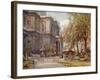 St. Paul's Churchyard-John Fulleylove-Framed Giclee Print