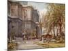 St. Paul's Churchyard-John Fulleylove-Mounted Giclee Print