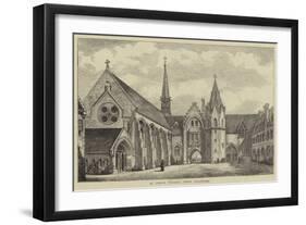 St Paul's College, Stony Stratford-Henry William Brewer-Framed Giclee Print