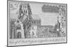 St Paul's Cross and Old St Paul's Cathedral, City of London, 1621-null-Mounted Giclee Print