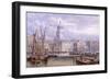 St Paul's from Bankside, London, 1883-William Richardson-Framed Giclee Print