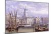 St Paul's from Bankside, London, 1883-William Richardson-Mounted Giclee Print