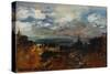 St Paul's from Hampstead Heath-Brenda Brin Booker-Stretched Canvas