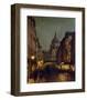 St. Paul's From Ludgate Circus-John Atkinson Grimshaw-Framed Giclee Print