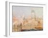 St. Paul's from the River: Morning Sun in Winter-Henri Eugene Augustin Le Sidaner-Framed Giclee Print