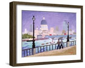 St.Paul's from the River-William Cooper-Framed Giclee Print