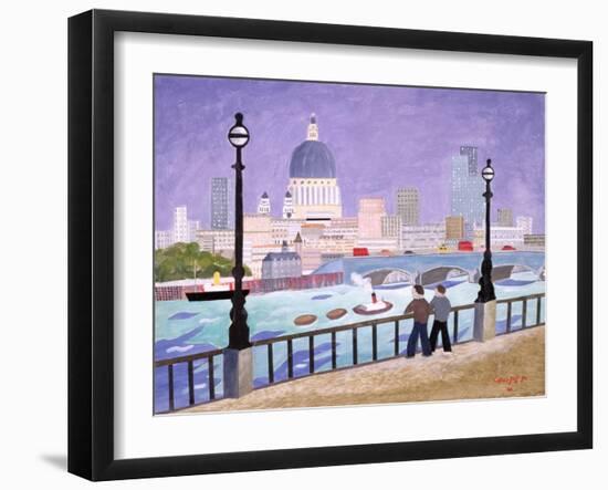 St.Paul's from the River-William Cooper-Framed Giclee Print