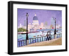 St.Paul's from the River-William Cooper-Framed Giclee Print