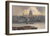 St.Paul's from the River-George Hyde Pownall-Framed Giclee Print