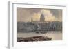 St.Paul's from the River-George Hyde Pownall-Framed Giclee Print