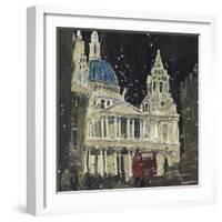 St. Paul's, Front Elevation, London-Susan Brown-Framed Giclee Print