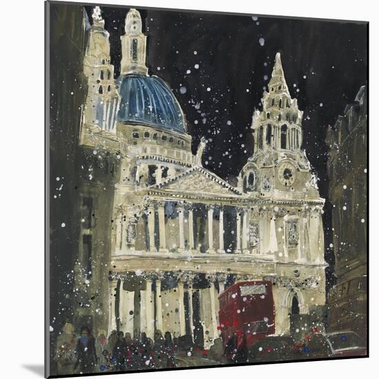 St. Paul's, Front Elevation, London-Susan Brown-Mounted Giclee Print