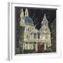 St. Paul's, Front Elevation, London-Susan Brown-Framed Giclee Print