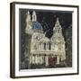 St. Paul's, Front Elevation, London-Susan Brown-Framed Giclee Print