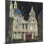 St. Paul's, Front Elevation, London-Susan Brown-Mounted Giclee Print