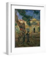 St. Paul's Hospital, St Remy, 1889-Vincent van Gogh-Framed Premium Giclee Print