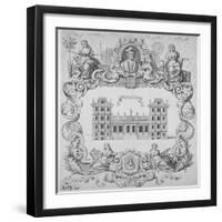 St Paul's School, City of London, 1700-John Sturt-Framed Giclee Print