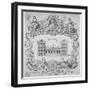 St Paul's School, City of London, 1700-John Sturt-Framed Giclee Print