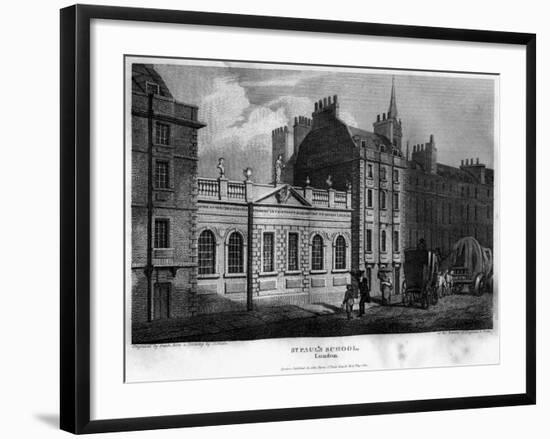 St Paul's School, City of London, 1814-Owen-Framed Giclee Print