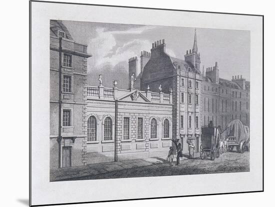 St Paul's School, London, 1814-Samuel Owen-Mounted Giclee Print