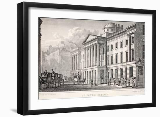 St Paul's School-Thomas Hosmer Shepherd-Framed Giclee Print