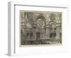St Paul's, View under the Dome During the Service-null-Framed Premium Giclee Print
