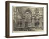 St Paul's, View under the Dome During the Service-null-Framed Giclee Print