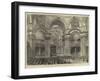 St Paul's, View under the Dome During the Service-null-Framed Giclee Print