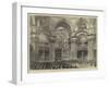 St Paul's, View under the Dome During the Service-null-Framed Giclee Print