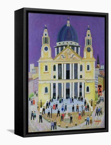 St. Paul's-William Cooper-Framed Stretched Canvas