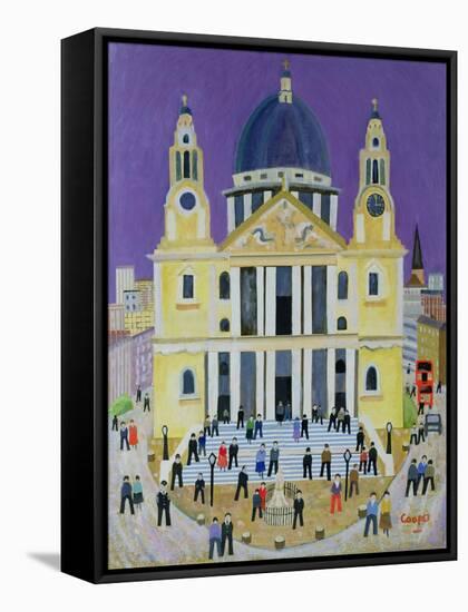 St. Paul's-William Cooper-Framed Stretched Canvas