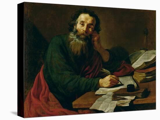 St. Paul the Apostle-Claude Vignon-Stretched Canvas