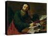 St. Paul the Apostle-Claude Vignon-Stretched Canvas