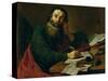 St. Paul the Apostle-Claude Vignon-Stretched Canvas