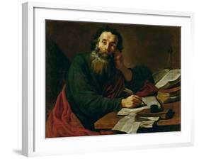 St. Paul the Apostle-Claude Vignon-Framed Giclee Print