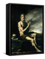 St. Paul the Hermit-Jusepe de Ribera-Framed Stretched Canvas