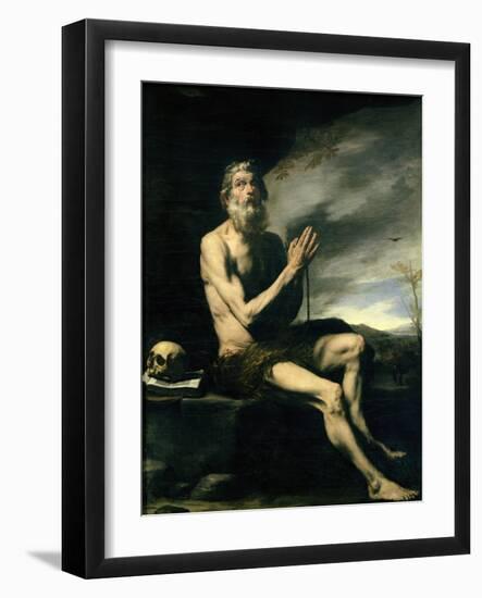 St. Paul the Hermit-Jusepe de Ribera-Framed Giclee Print