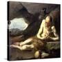 St. Paul the Hermit-Jusepe de Ribera-Stretched Canvas