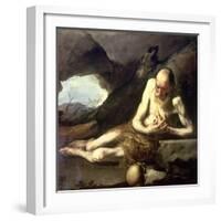 St. Paul the Hermit-Jusepe de Ribera-Framed Giclee Print