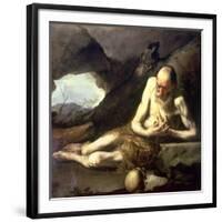 St. Paul the Hermit-Jusepe de Ribera-Framed Giclee Print