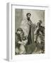 St. Paulinus of Nola (355-431)-null-Framed Giclee Print